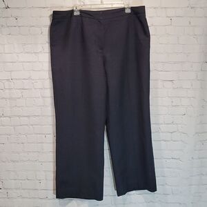 Kasper seperates plus size 18 navy blue dress pants